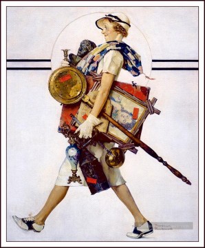  Rockwell Pintura Art%C3%ADstica - Post del sábado por la tarde de julio de 1937 Norman Rockwell